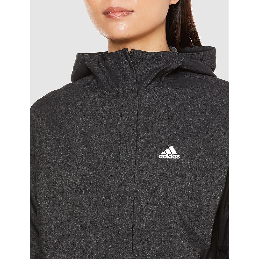 [Adidas] Parka Loose Fit Denim Look Cross Jacket BUJ47 Women's