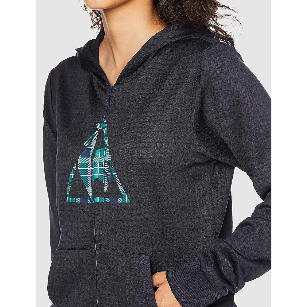 [Le Coq Sportif] Sweatshirt Hoodie, Fleece Lining Sweatshirt, Women's