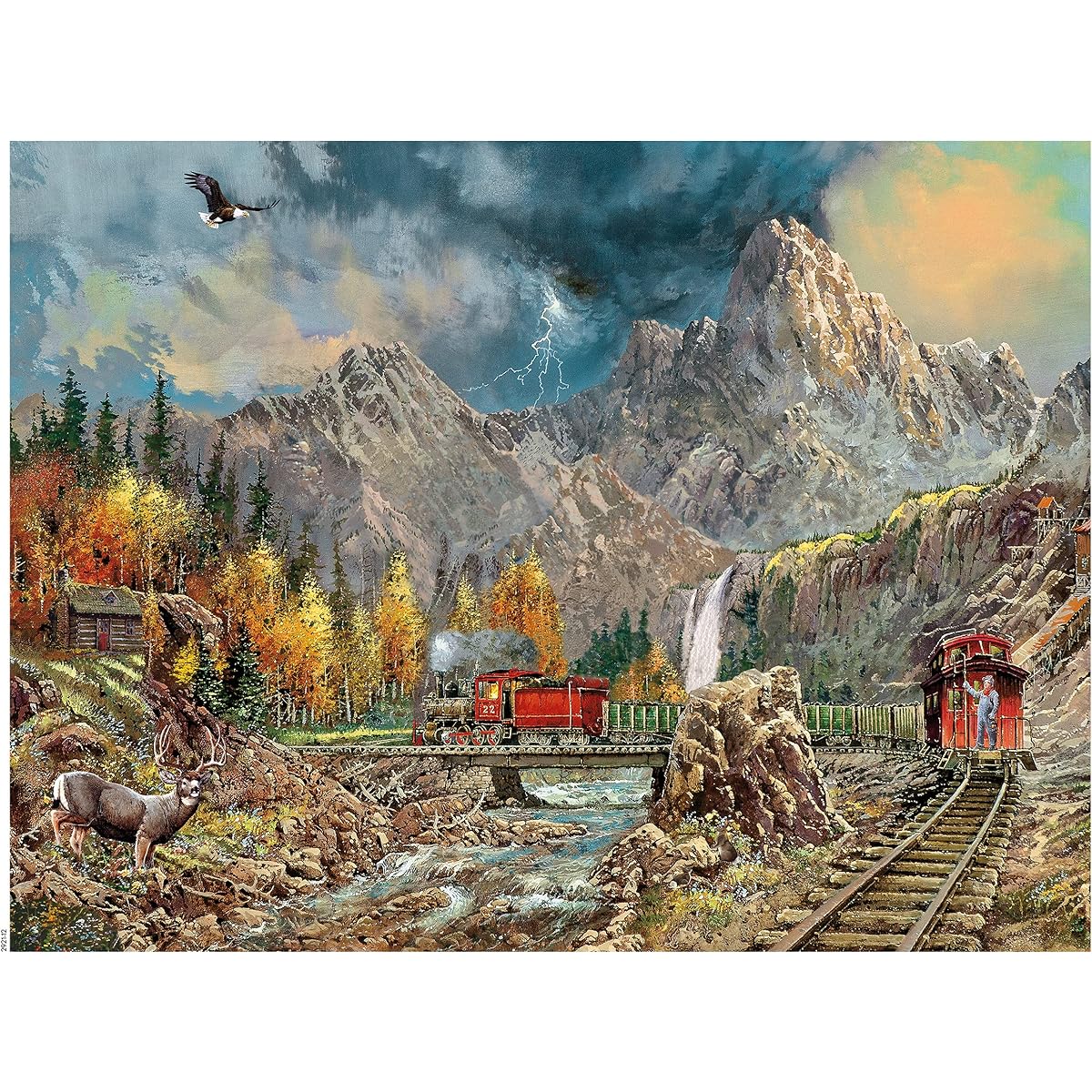 Ceaco - Blaylock - Gore Pass - 750 Piece Jigsaw Puzzle