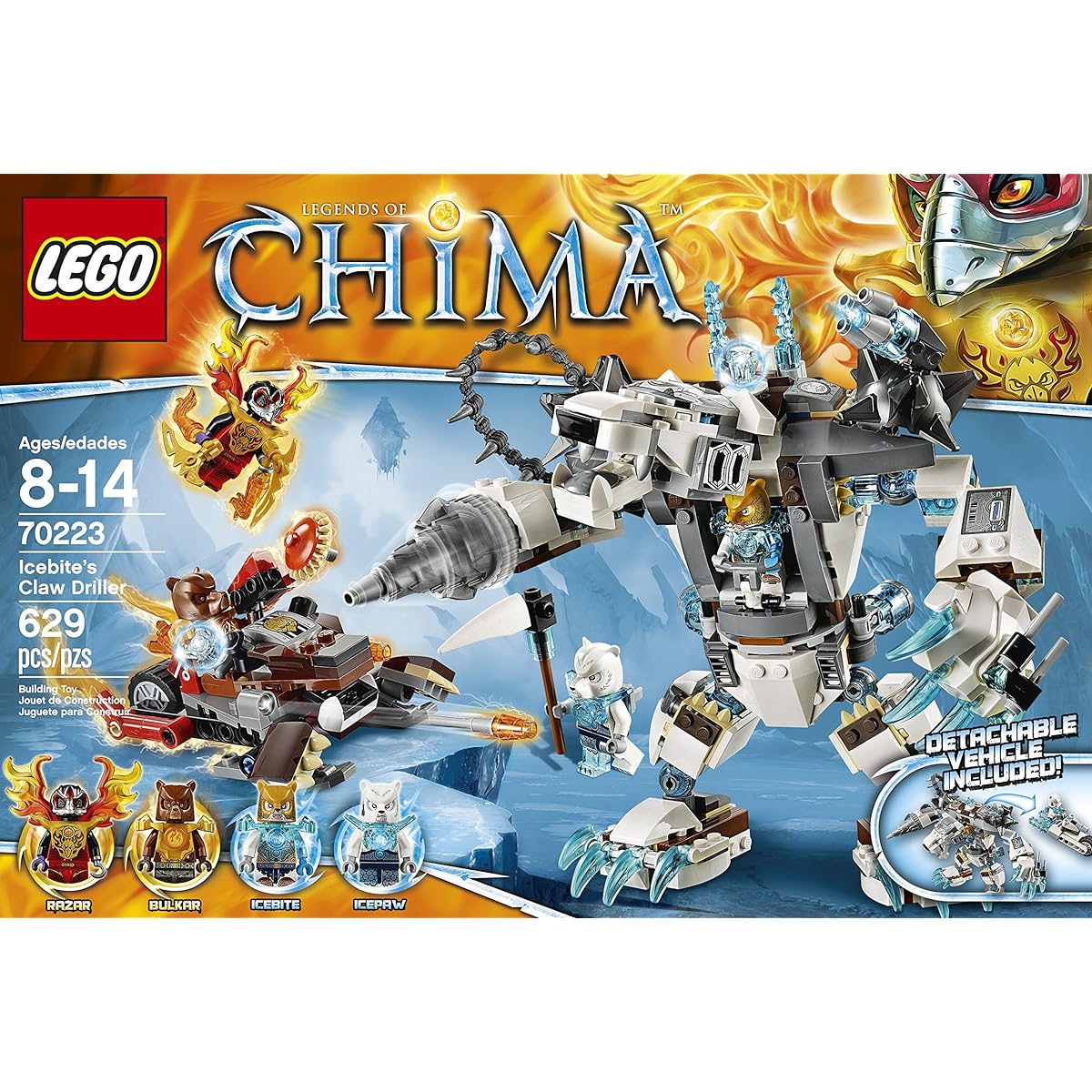 LEGO Chima Icebite's Claw Driller