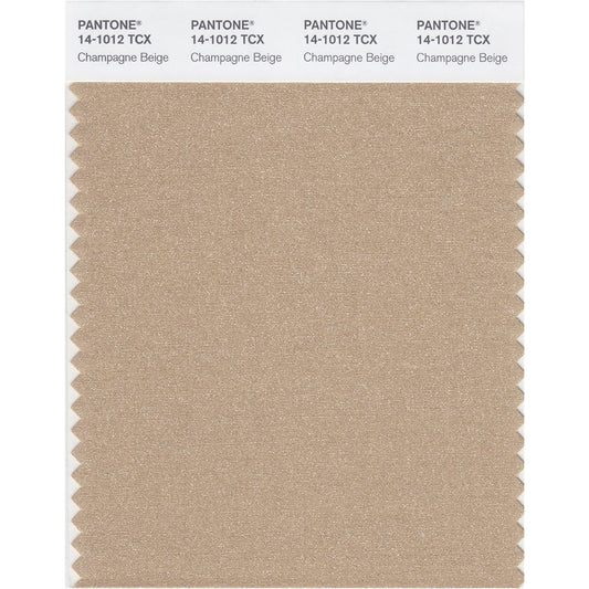 PANTONE SMART 14-1012X Color Swatch Card, Champagne Beige by Pantone