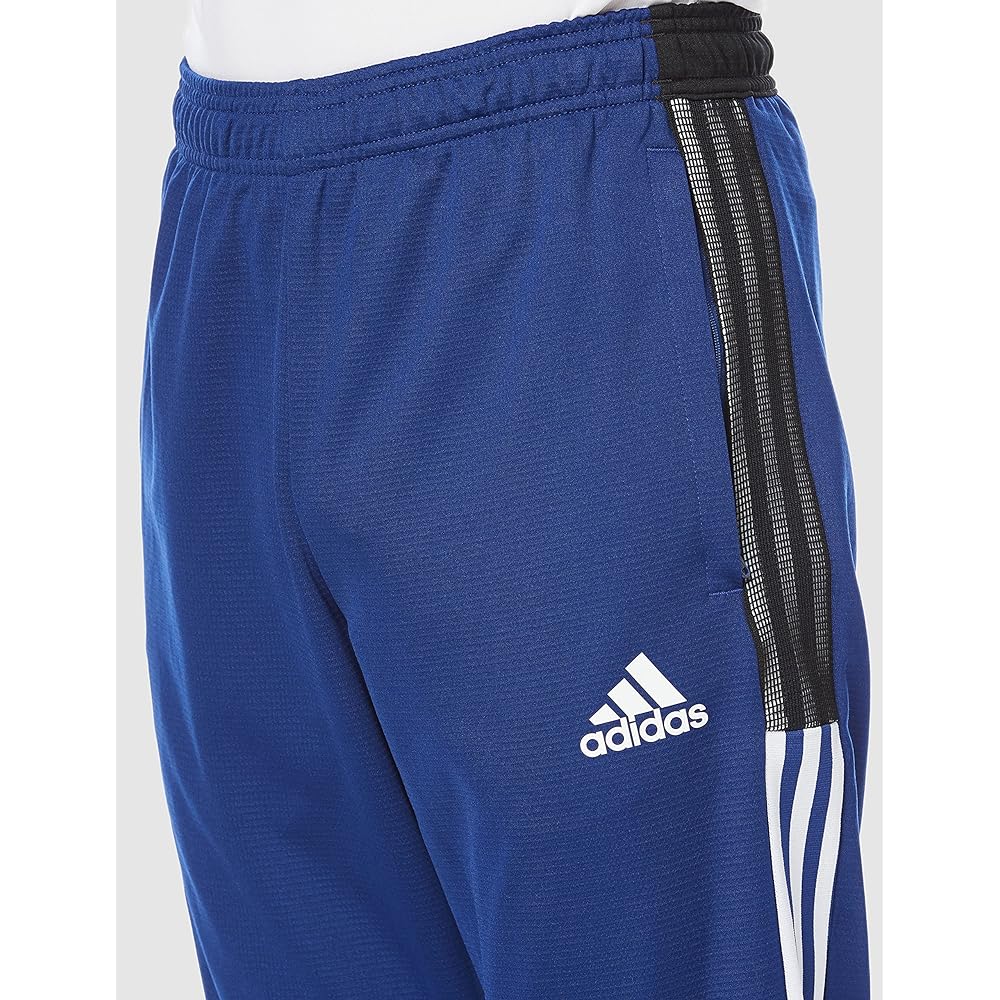 Adidas IZX61 Men's Soccer Long Pants Tiro Prime Blue Warm Pants