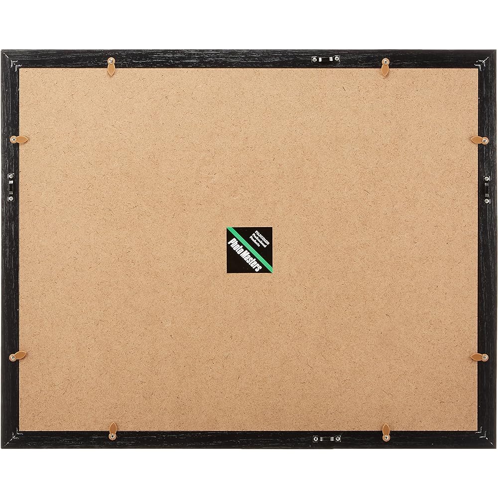 FUJICOLOR Picture Frame Wide Matte Frame M3000 Acrylic Wide 4 Cut Wooden Black 406393