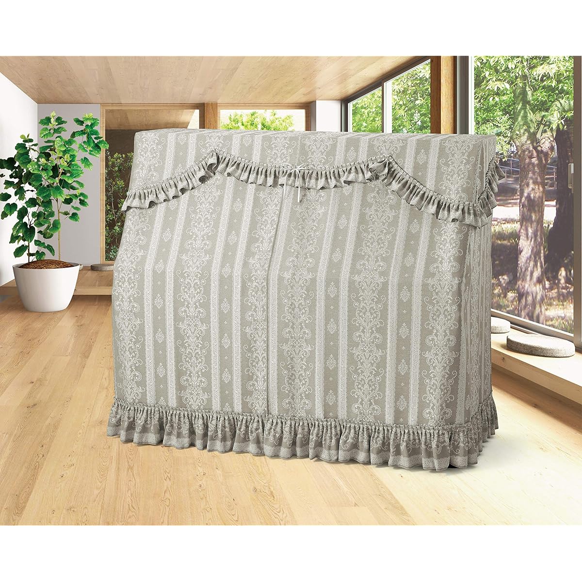 Alps/upright piano cover (jacquard type) A-YG/M size