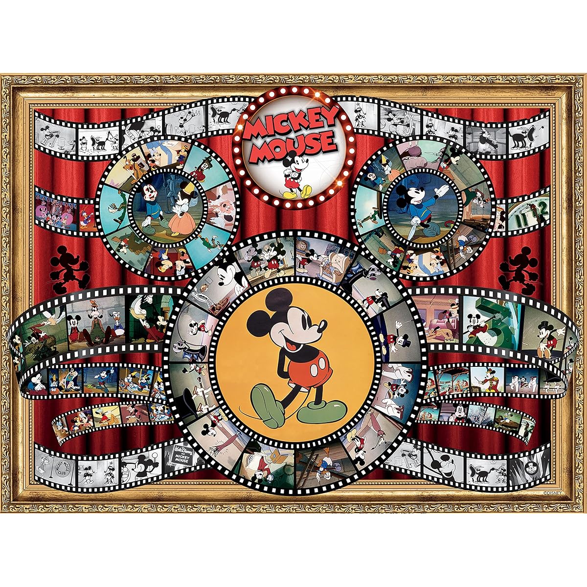 Ceaco Disney - Mickey Mouse Movie Reel Puzzle - 1500 Pieces