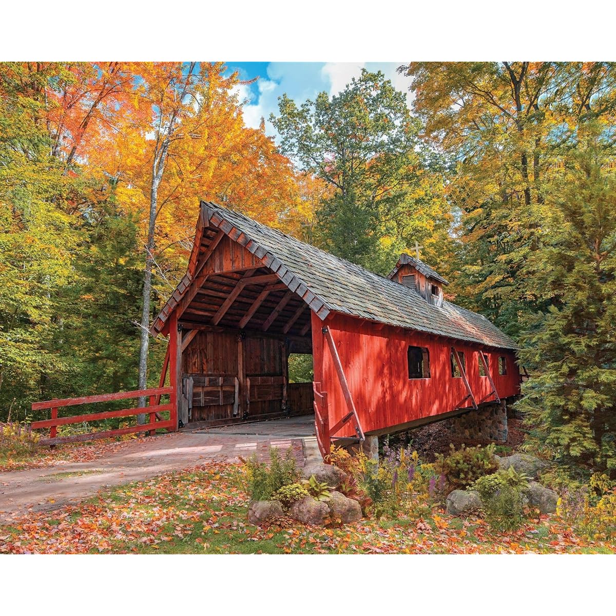 Springbok Loonsong Bridge 1000 Piece Jigsaw Puzzle for Adults Made in the USA