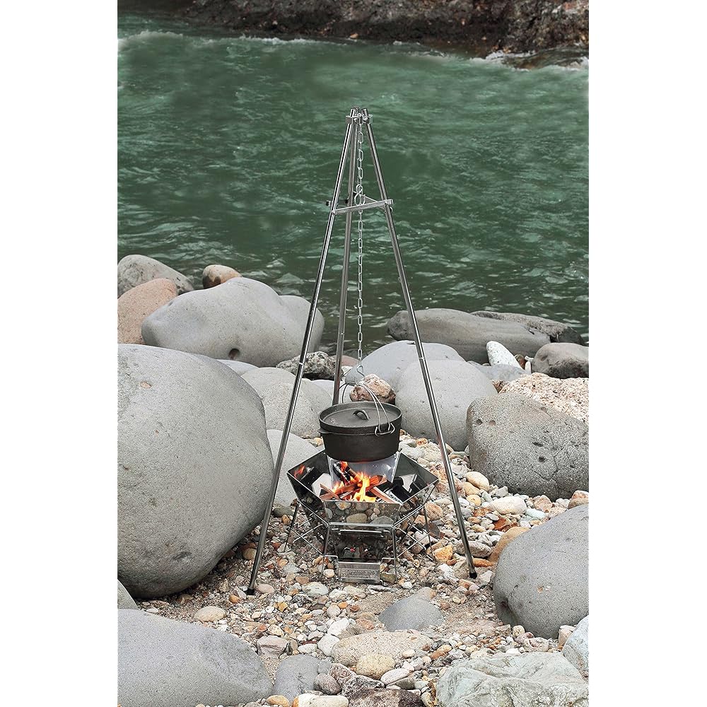 Captain Stag Trine Bonfire Tripod UG-0010