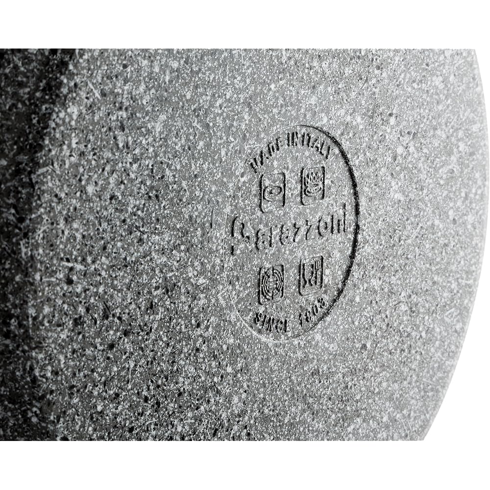 Barazzoni Two-handed pot, gray ∅24×H7cm Low casserole GRAN SASSO PLUS 8551040248600
