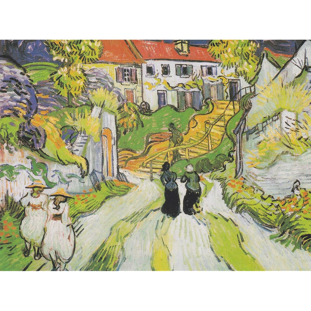 Wooden Jigsaw Puzzle - by Vincent Van Gogh - 302 unique wooden pieces - Made in the USA by Nautilus Puzzles - A challenge for any puzzle enthusiast