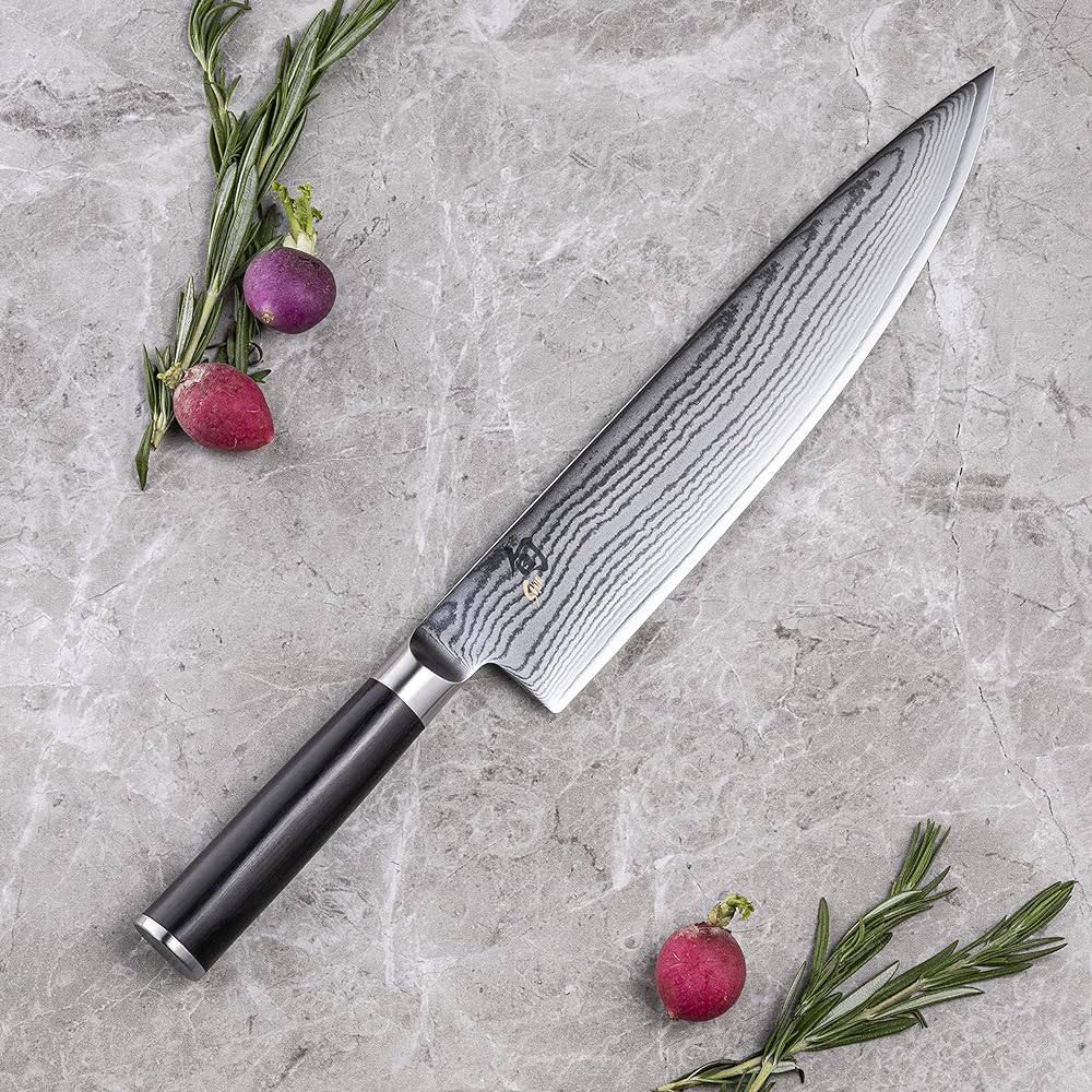 Kai Brand Shun Classic Chef's Knife 250mm Made in Japan Shun Stainless Steel Knife Gyuto