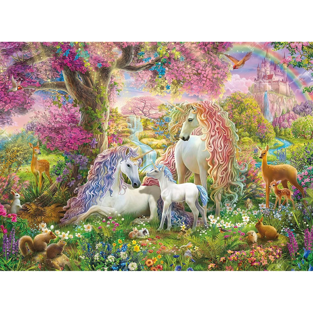 Ceaco - Enchanted Unicorn - 100 Piece Jigsaw Puzzle
