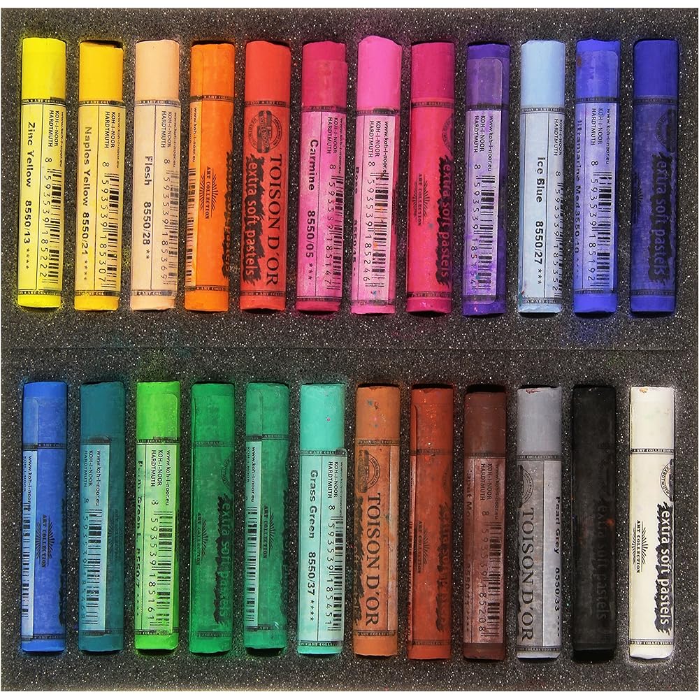 KOH-I-NOOR Set Artist extra soft pastel 8554 24 24 in SET 8554024001KZ