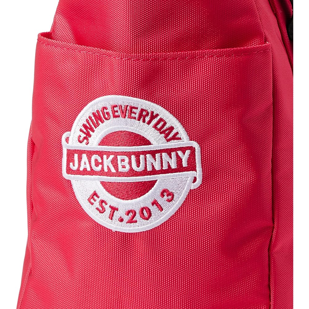 [Jack Bunny] Continuing standard product cart bag [Logo zipper series] / Golf round / 262-3981101