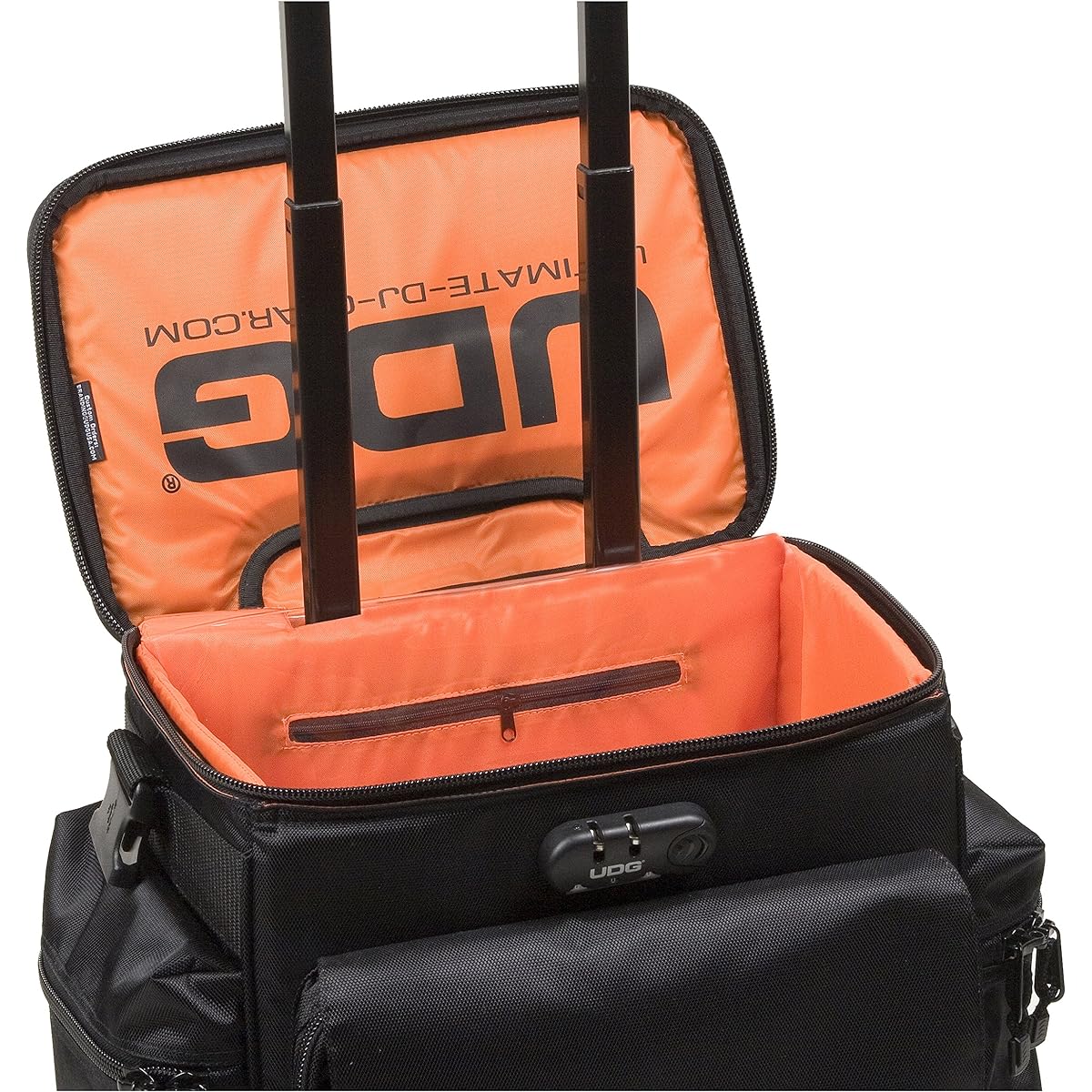 UDG DJ Bag/Case Trolley Bag Set U9679BL/OR Ultimate SlingBag Trolley Set DeLuxe Black/Orange