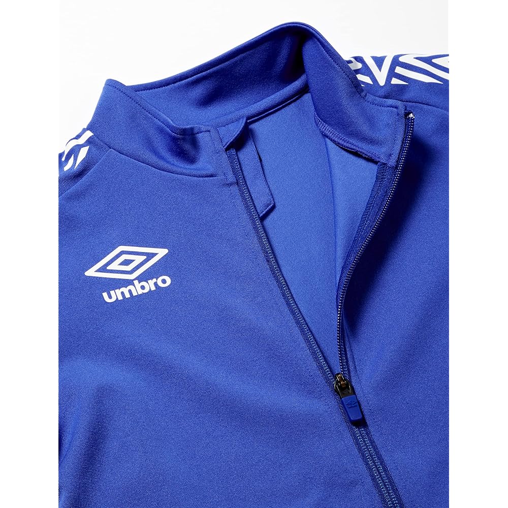 [Umbro] Soccer Jersey, Long Sleeve, Zipper, Sweat Absorbent, Stretch, Windproof, Lightweight, Practice, Club Activities, Team Training, Standard, Children, Kids, Juniors, Unisex, Available in 10 Colors