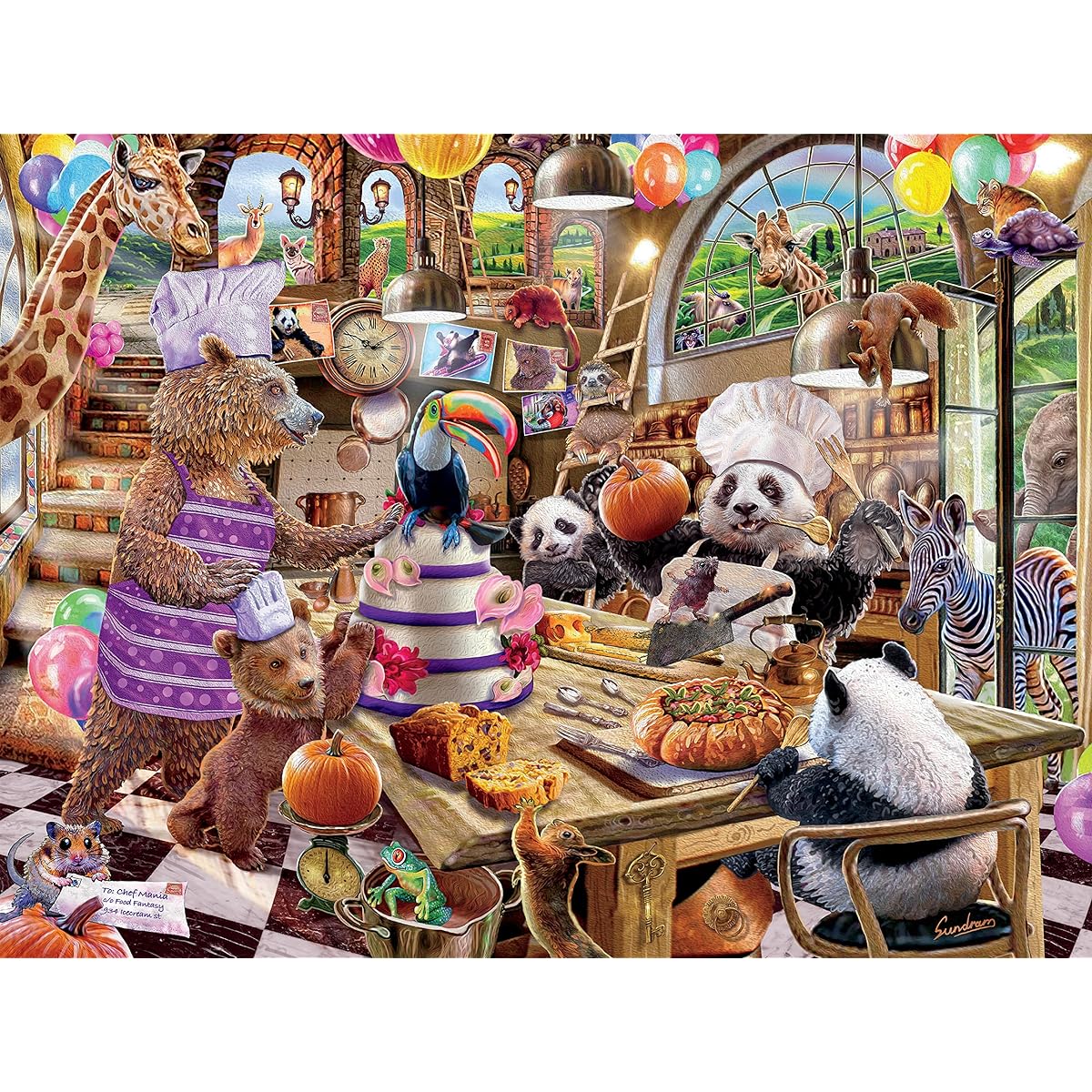 Ceaco - StoryMania - ChefMania - 550 Piece Jigsaw Puzzle