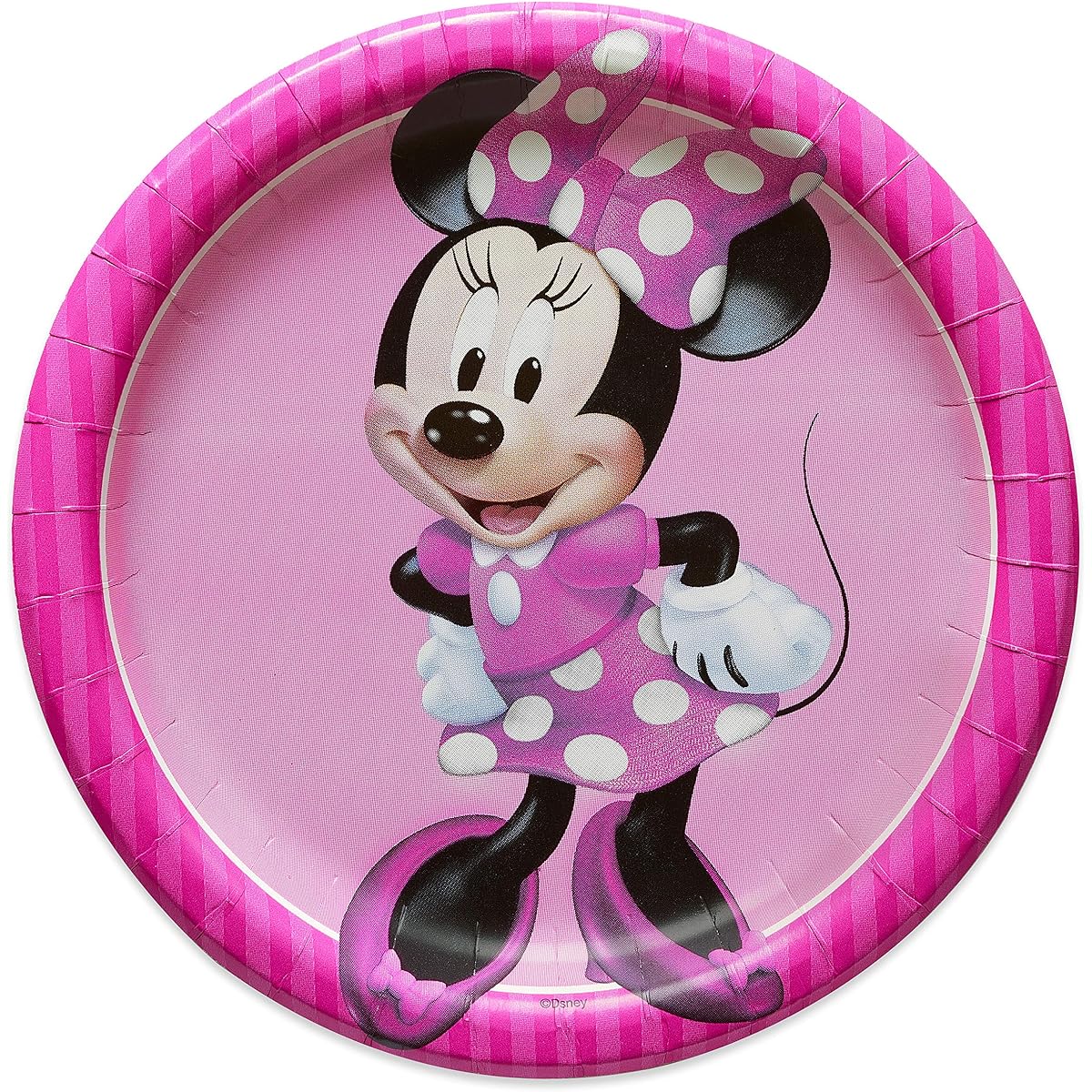 Minnie Mouse Classic Party Dessert Plates – 8 Count