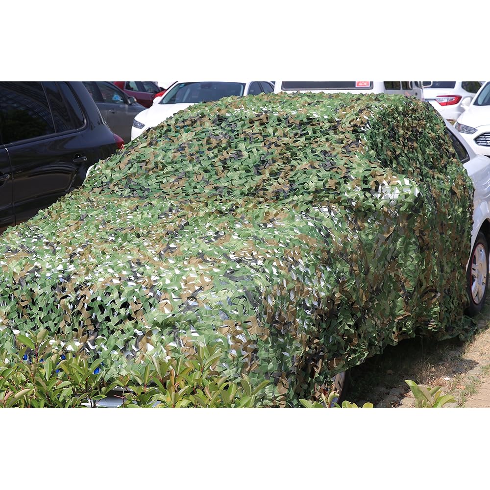 Sutekus Camouflage Net Camouflage Net Ghillie Net Sunshade Sunshade Ventilation Blindfold Camping Outdoor Activities Survival Game Wild Bird Photography Hunting Decoration