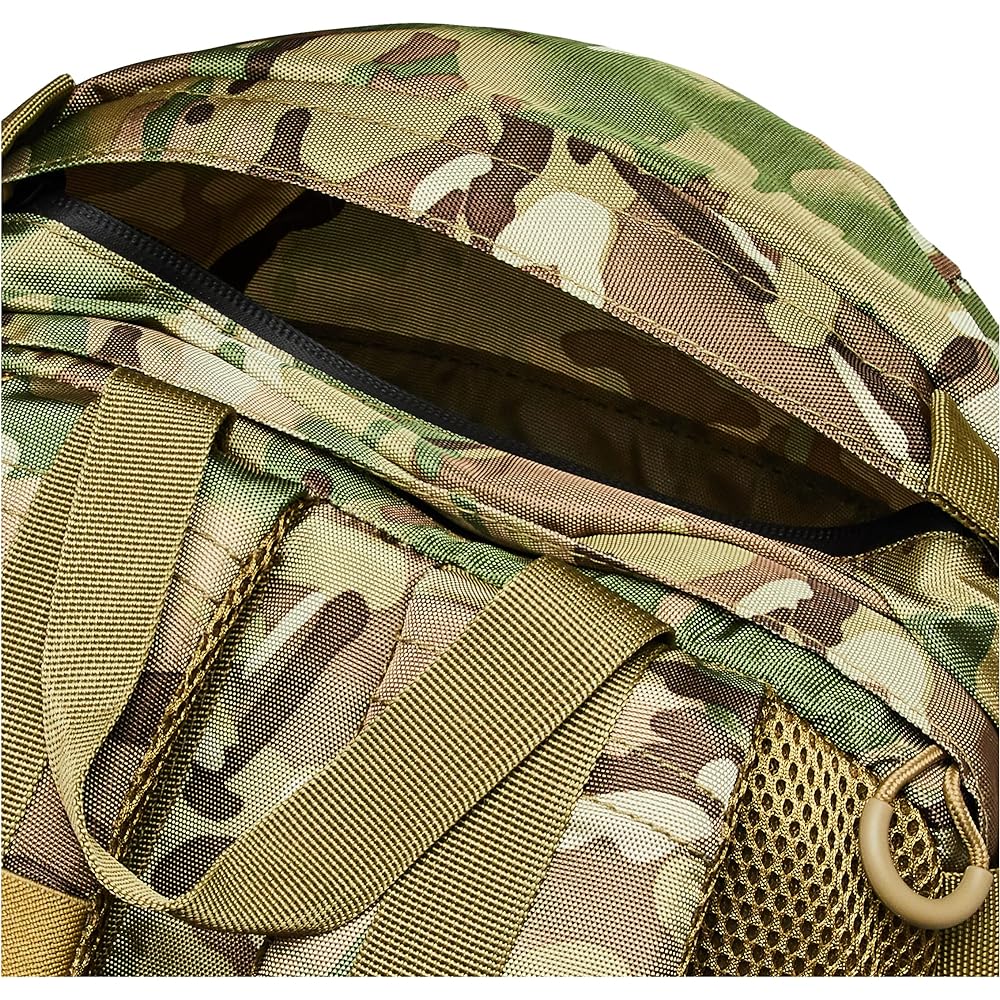 [F-style] Rucksack with PVC patch, waterproof fabric, center zipper type assault 3-day rucksack F-SD010439