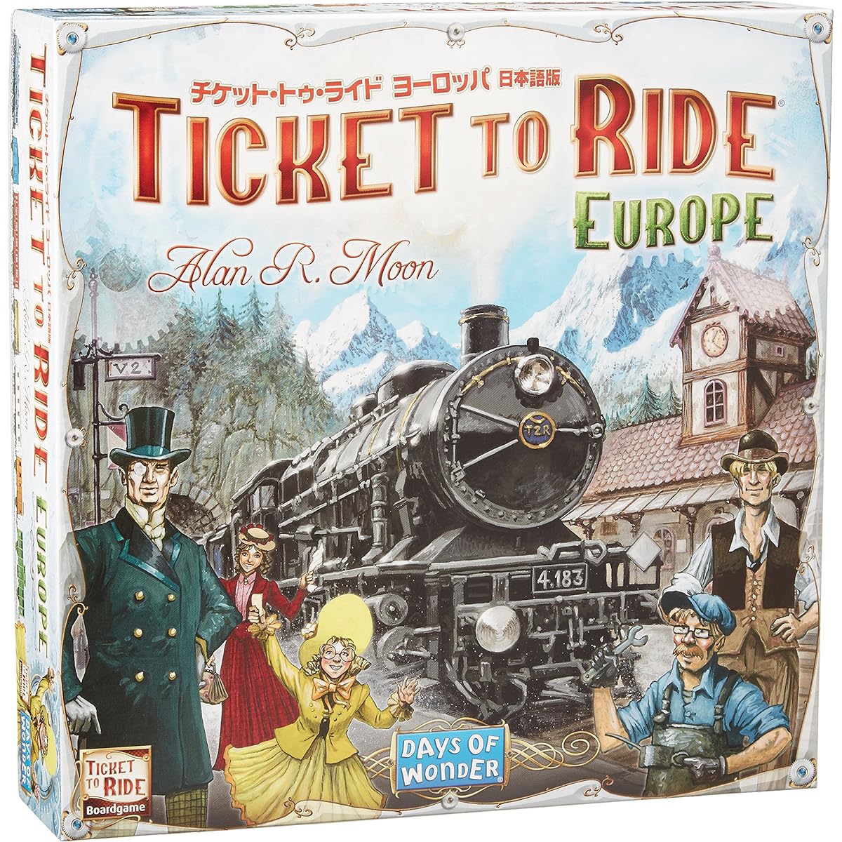Hobby Japan Ticket to Ride Europe (Japanese version) (2-5 players, 30-60 minutes, ages 13 and up) Board game