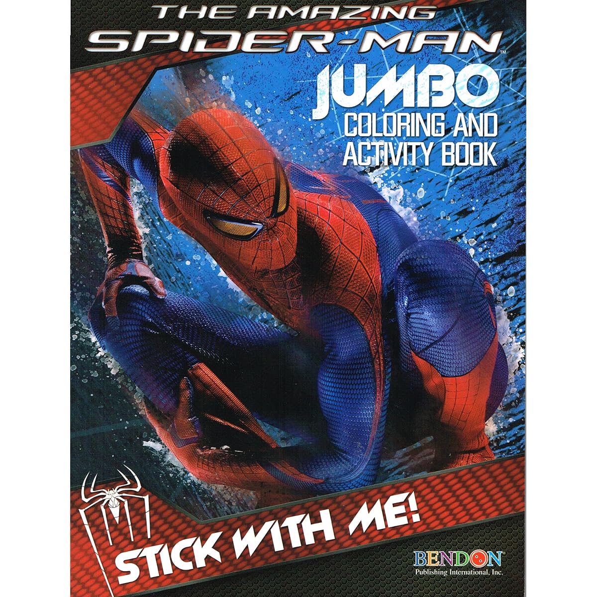 The Amazing Spider-Man Jumbo Colouring & Activity Book Wall Crawling Wonder