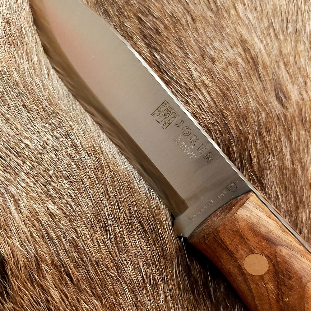 JOKER Joker CN122 Ember Walnut Joker Ember Hunting Knife Bushcraft