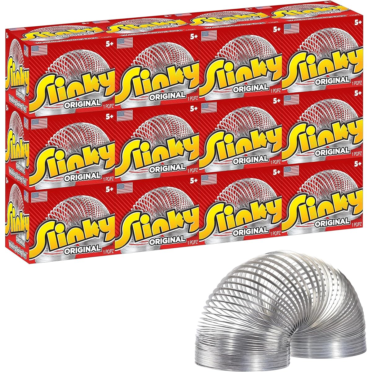 Just Play Classic Slinky, 1 pack, 12 pieces