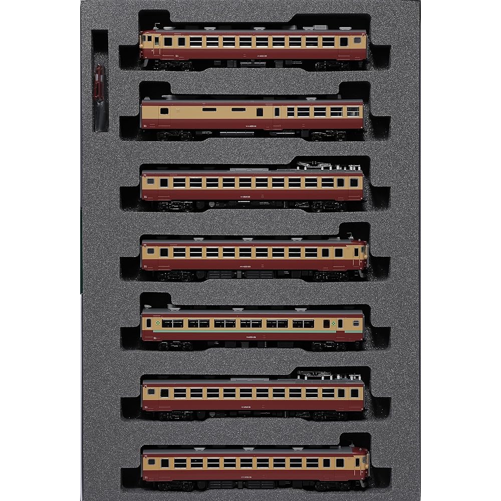 KATO N Gauge 455 Series Express Matsushima 7-Car Set 10-1632 Railway Model Train