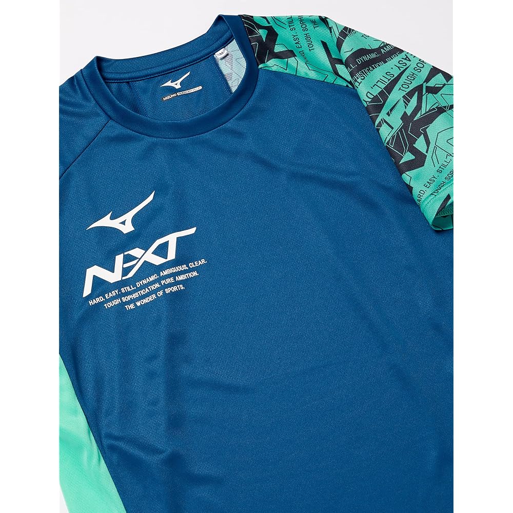 [Mizuno] Track and Field Wear N-XT Practice Shirt, Short Sleeve, Sweat Absorbent, Quick Drying U2MAA014