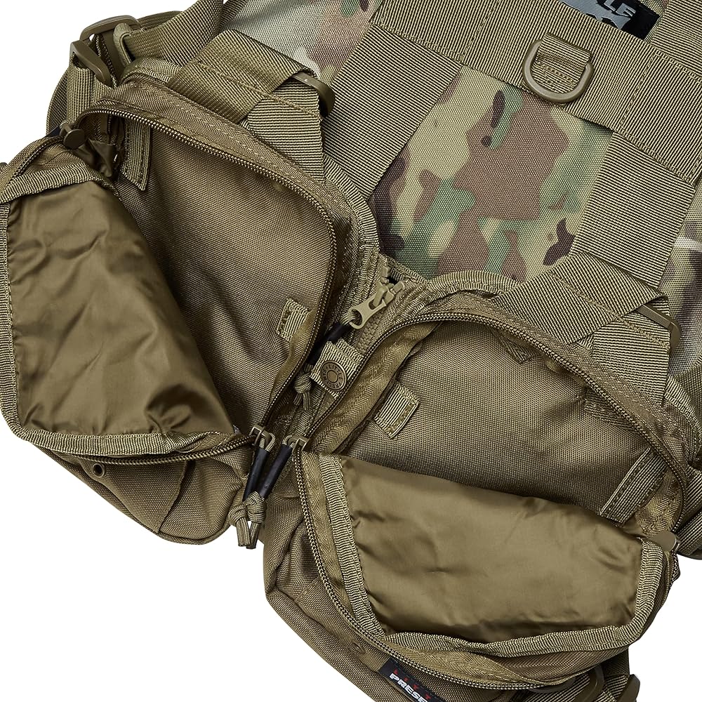 LITTLE PRESENTS Strap Vest Neo V-23 Khaki Free