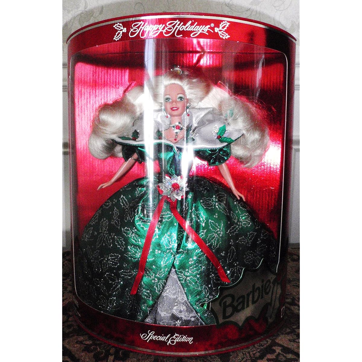 Barbie - Happy Holidays Special Edition Doll (1995) Imported 14123