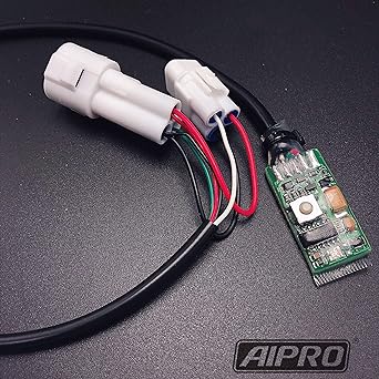 AIpro Speed Healer Meter Error Correction Device APSK1 Vehicle Speed Pulse Conversion Unit "KLX125/KLX250 D Tracker LX125C KLX450R ZX-12R Ninja250SL Z250SL" Sprocket replacement compatible