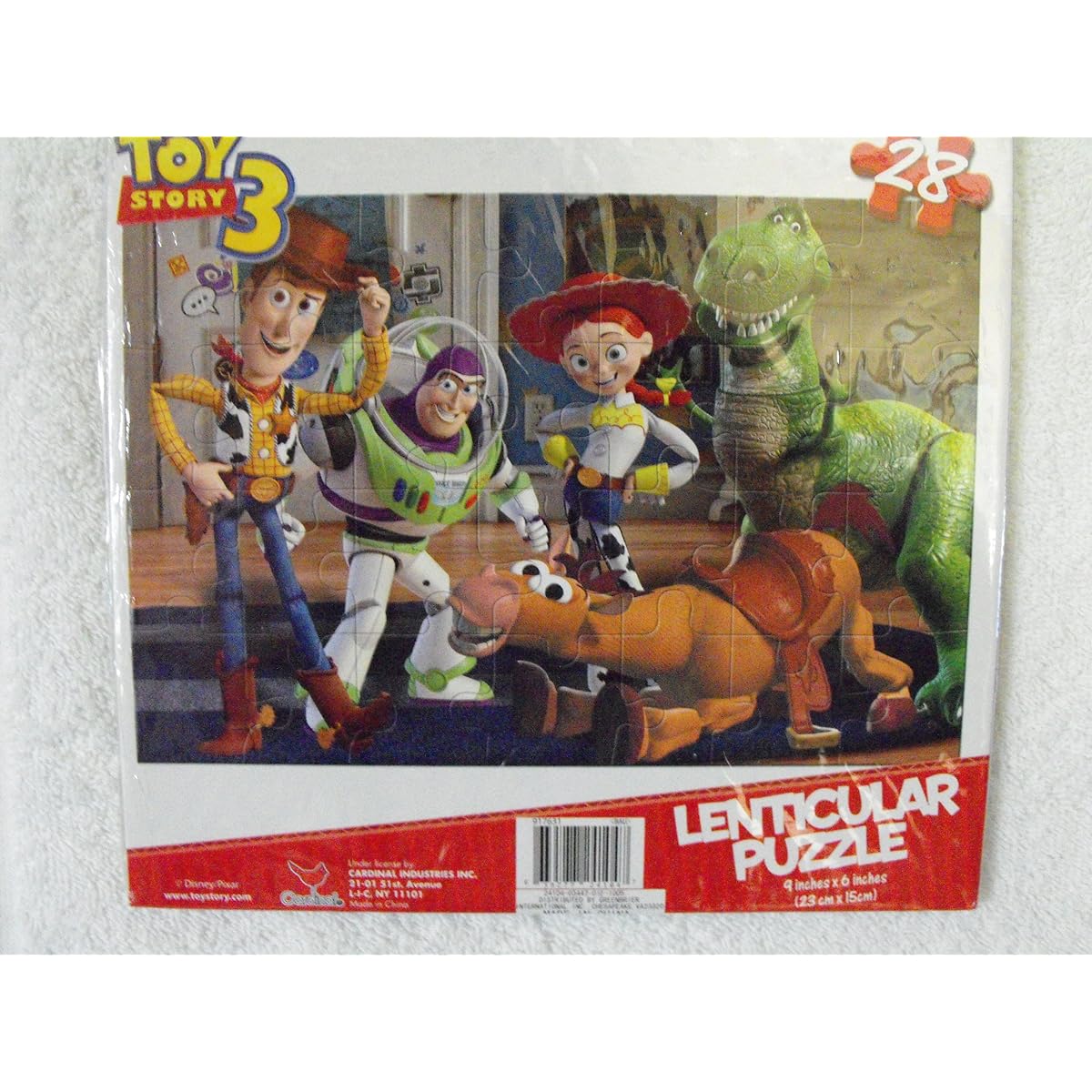Toy Story 3 - 3D Puzzle - Lenticular - Buzz and Friends - No Glasses Required