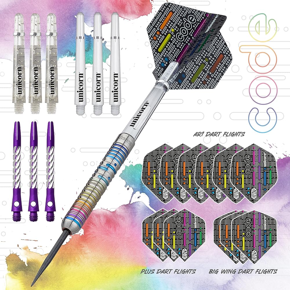 Unicorn Code Series Dart Barrel Seigo Asada CODE Steel 25g 06062