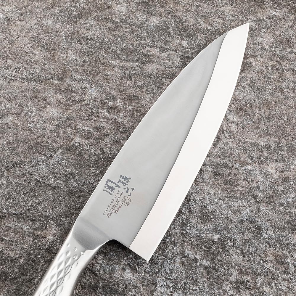 Kai Corporation KAI Deba Knife Japanese Knife Magoroku Seki Takumi All Stainless Steel 180mm Made in Japan Dishwasher Safe AK1132
