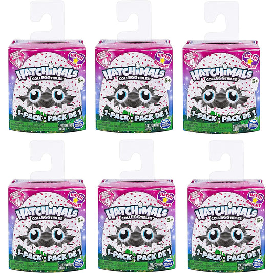 Hatchimal CollEGGtibles, Season 4 (Total of 6 Eggs)