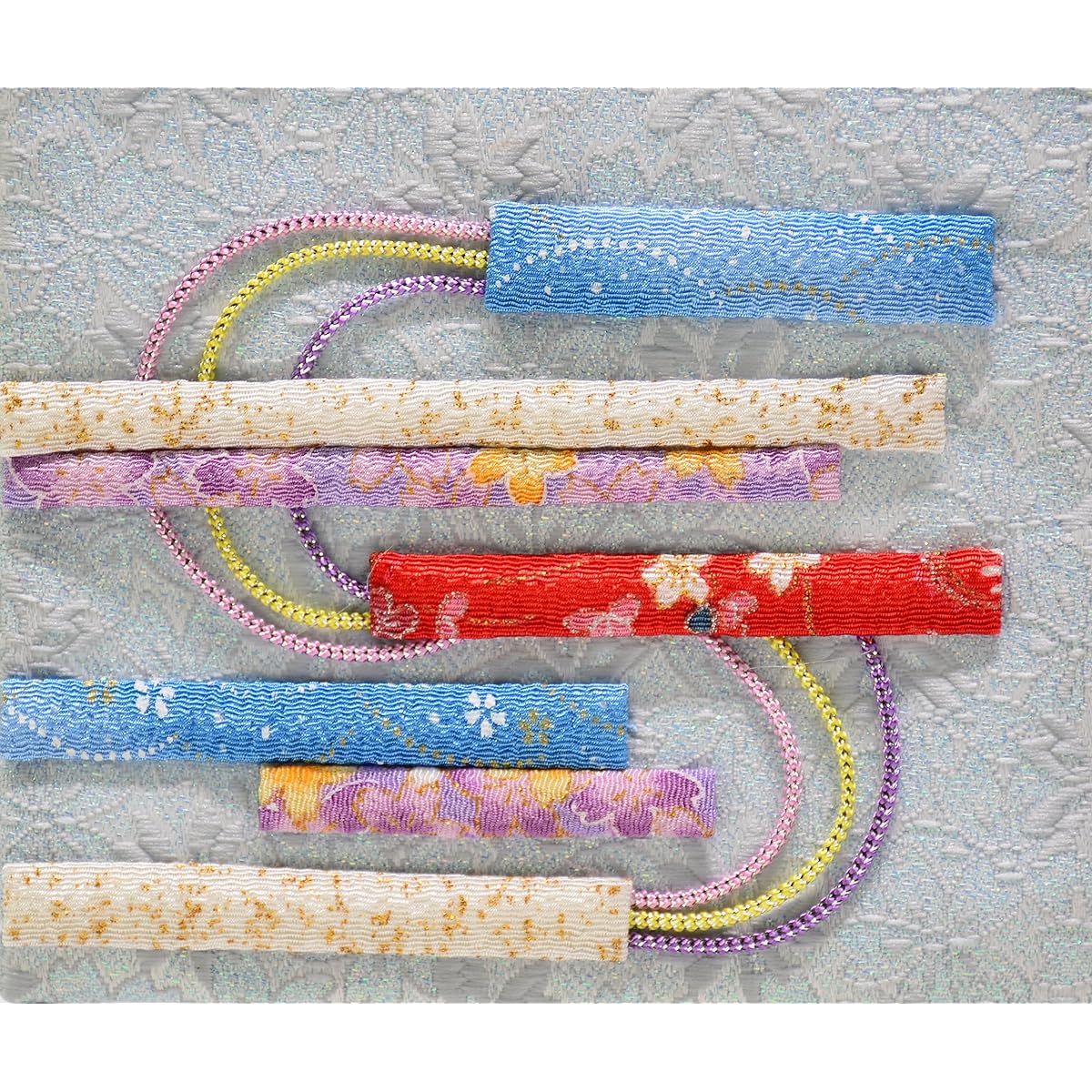 Name flag, set with name flag stand, small, striped flowing water, flag size 30cm