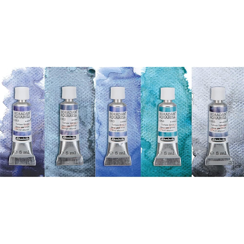 Schminke Horadam Super Granulation Color Deep Sea Set 74843097 0.17 Fl oz (Pack of 5)