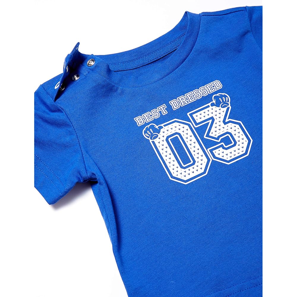[Adidas] Top and Bottom Set Kids Disney T-shirt & Pants 29281
