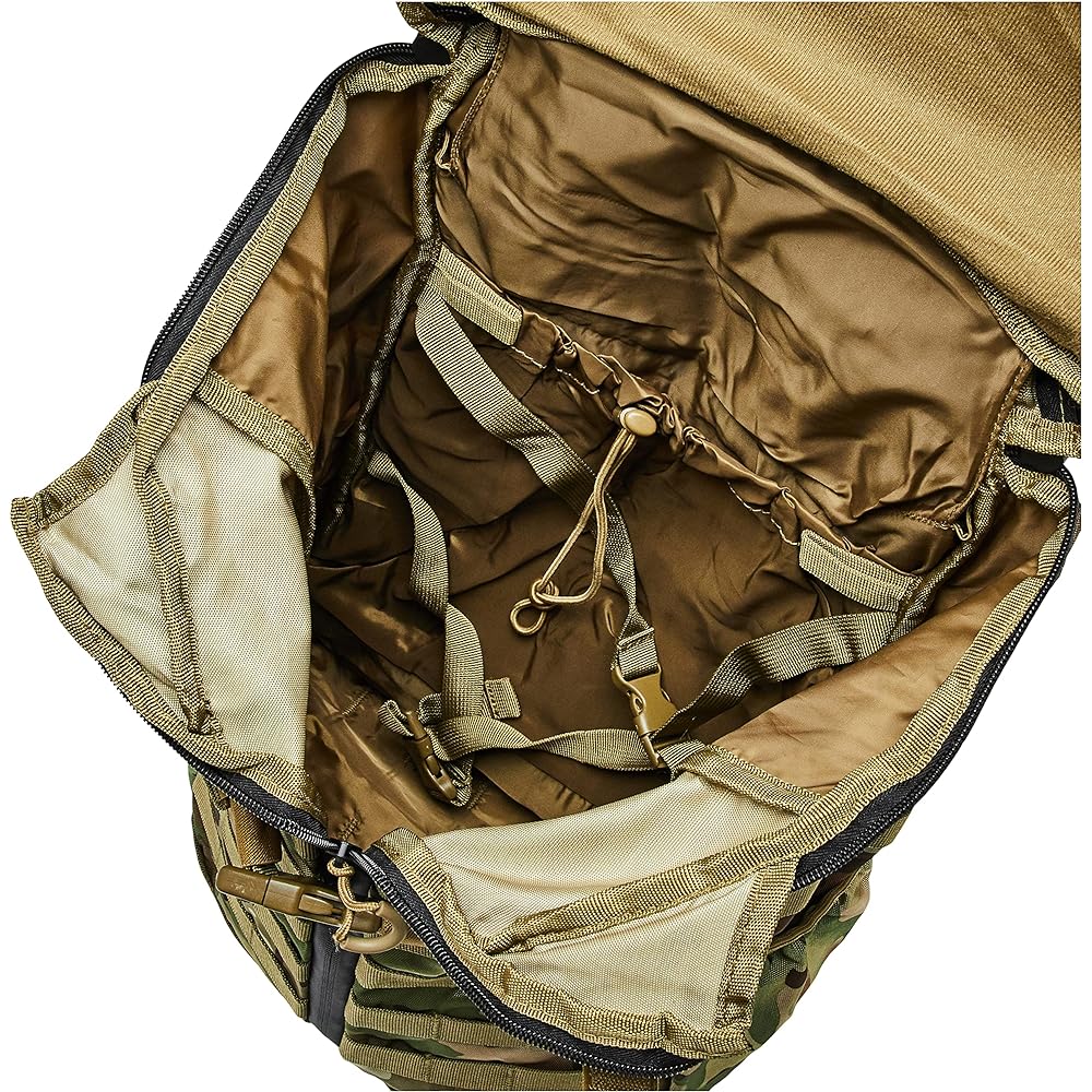 [F-style] Rucksack with PVC patch, waterproof fabric, center zipper type assault 3-day rucksack F-SD010439