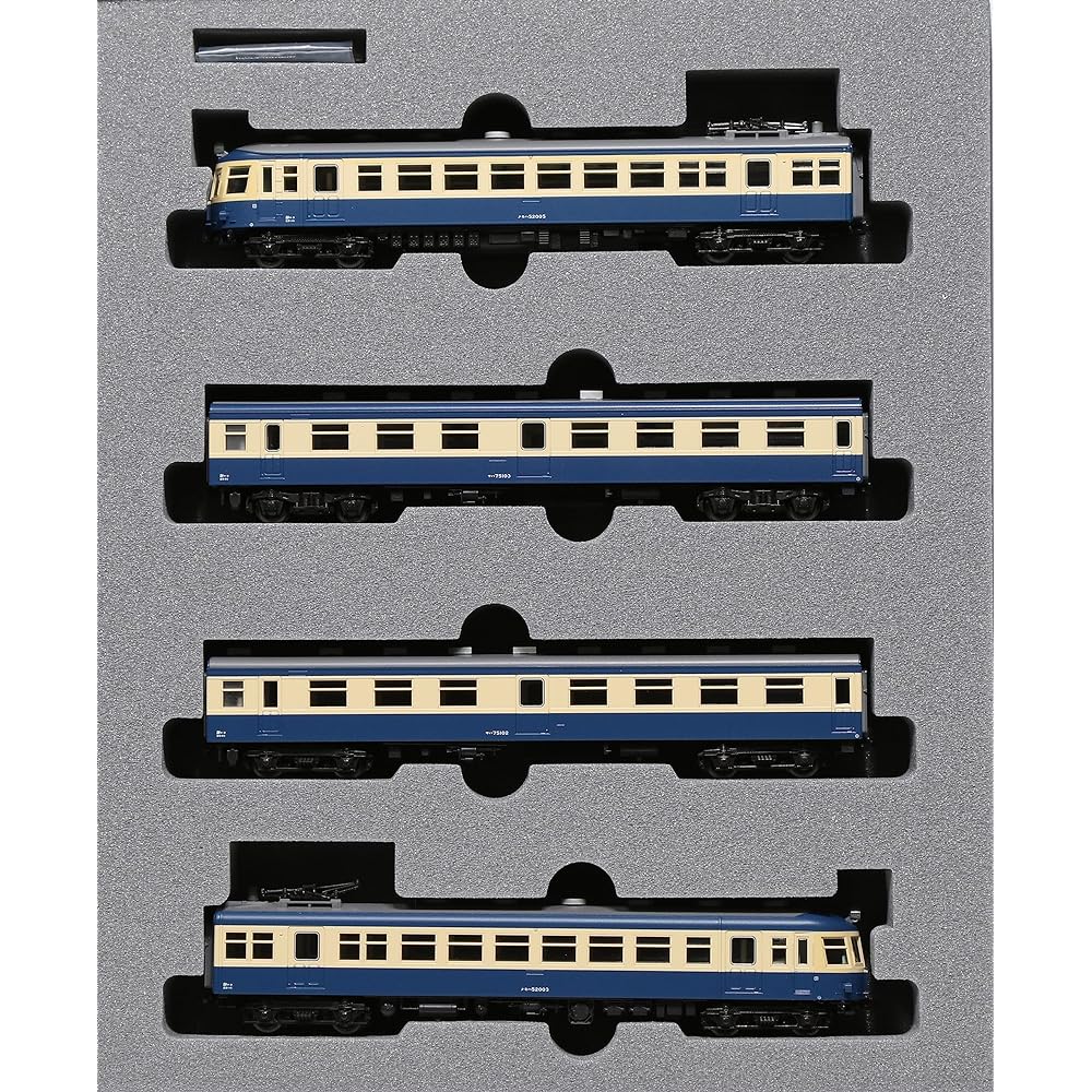 KATO Plastic N Gauge Kumoha52 Secondary Car Iida Line 4-Car Set 10-1765 Railway Model Train
