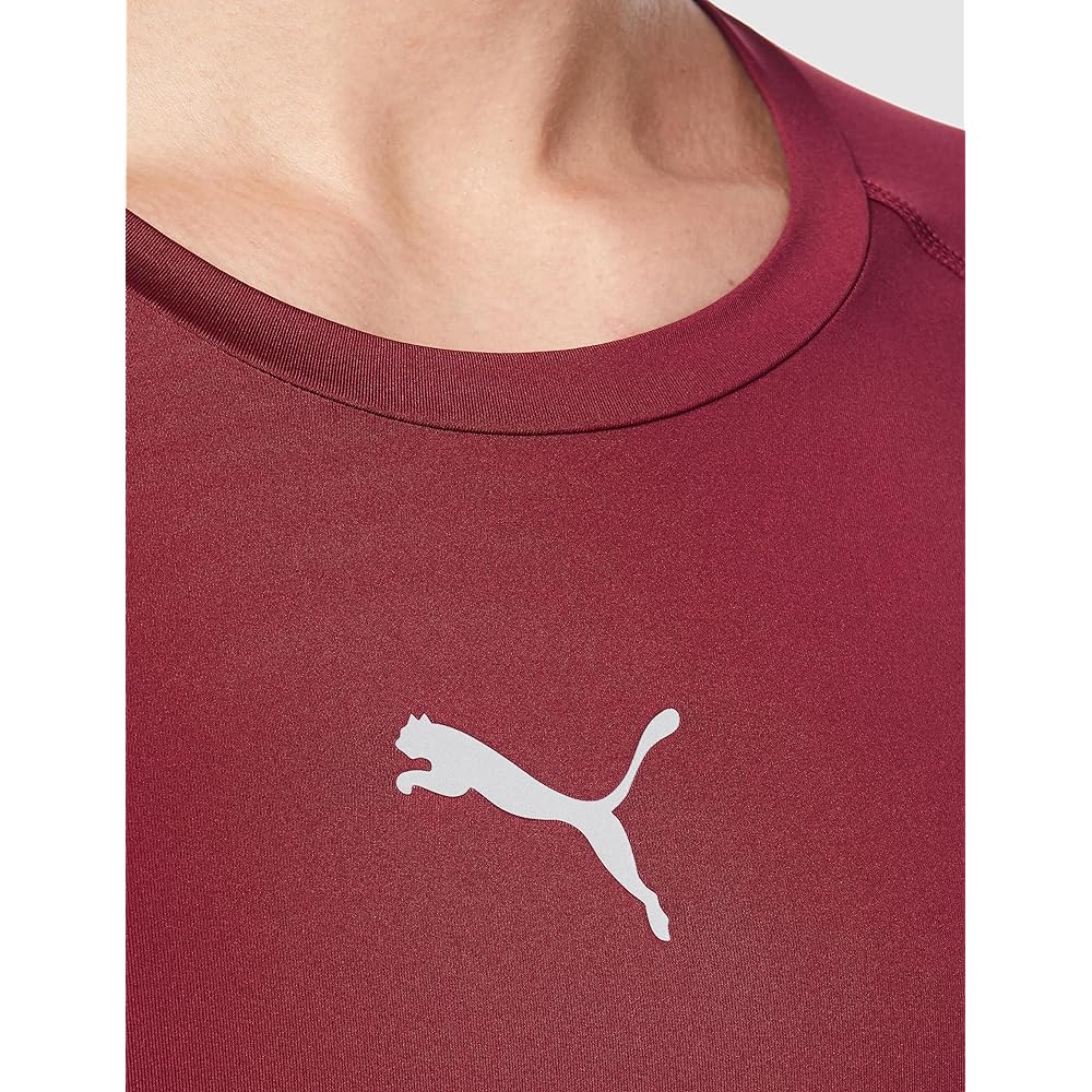 [PUMA] Soccer Compression Inner Moisture Absorbent Quick Drying LIGA BASELAYER Crew Neck LS Shirt 658223 Men's