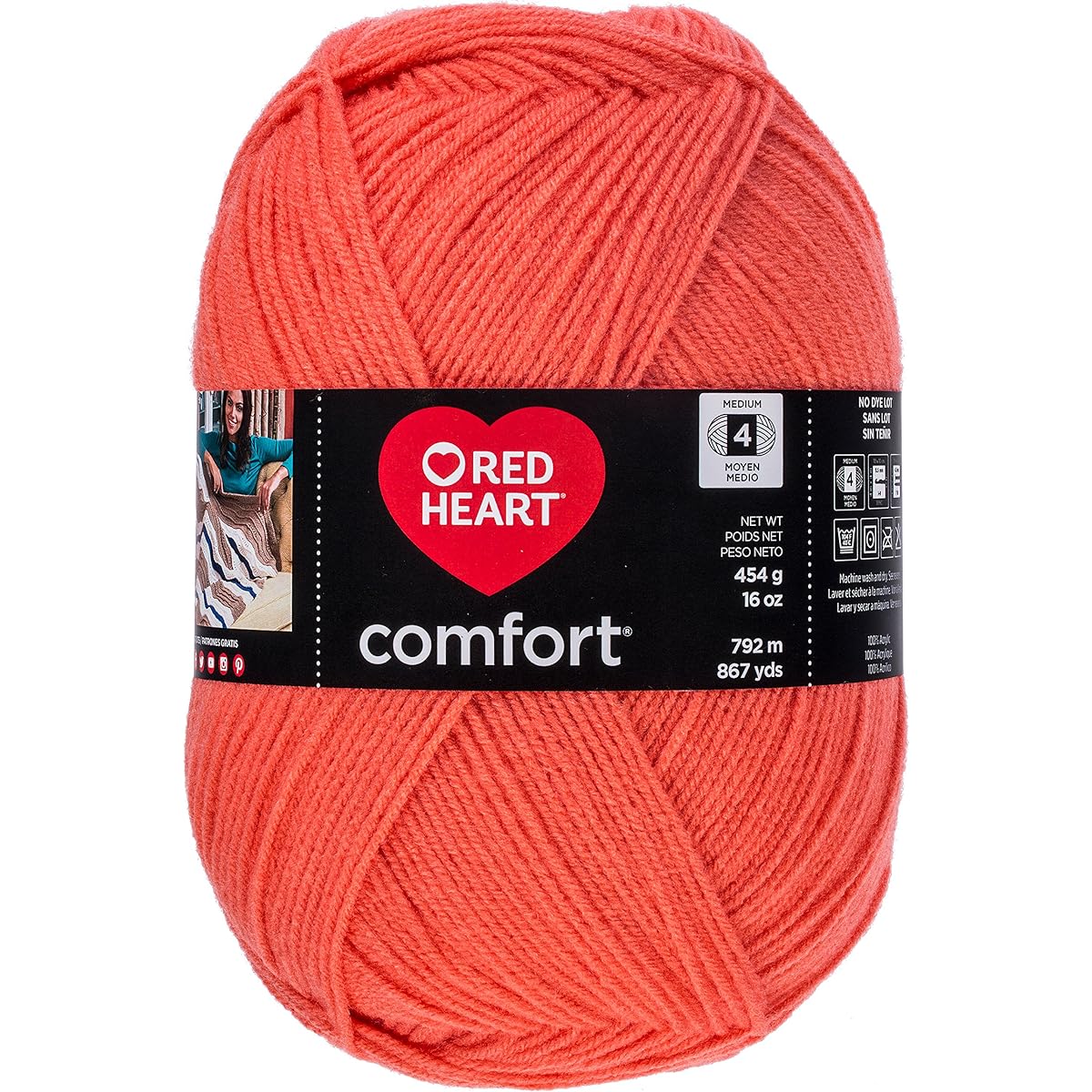 Red Heart Products Orange E707D.3228