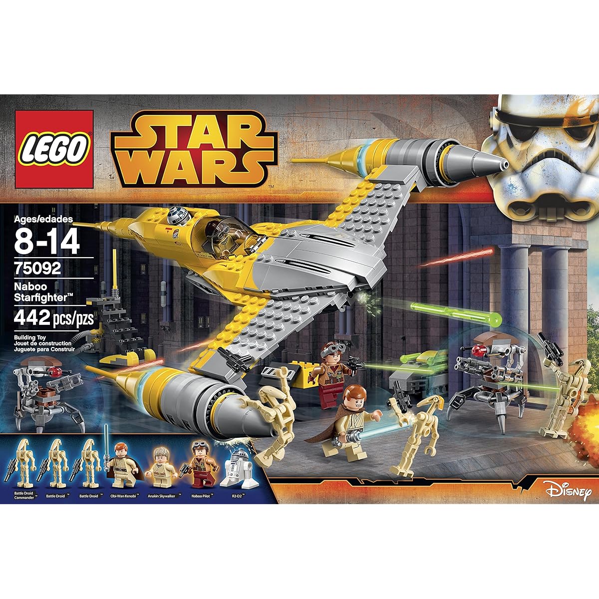 LEGO Star Wars Naboo Starfighter 75092 Building Kit [Parallel Import]