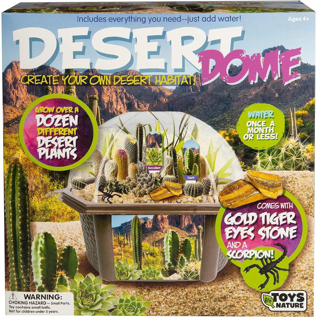 Toys By Nature Biosphere Terrarium - Desert Dome