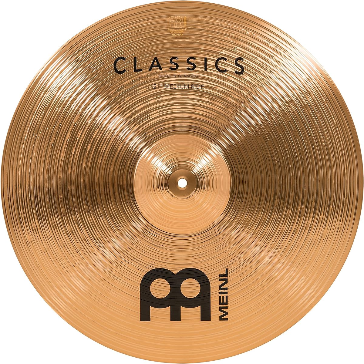 MEINL Cymbals Classic Series Ride Cymbal 21" Ride C21MR [Official Japanese Product]