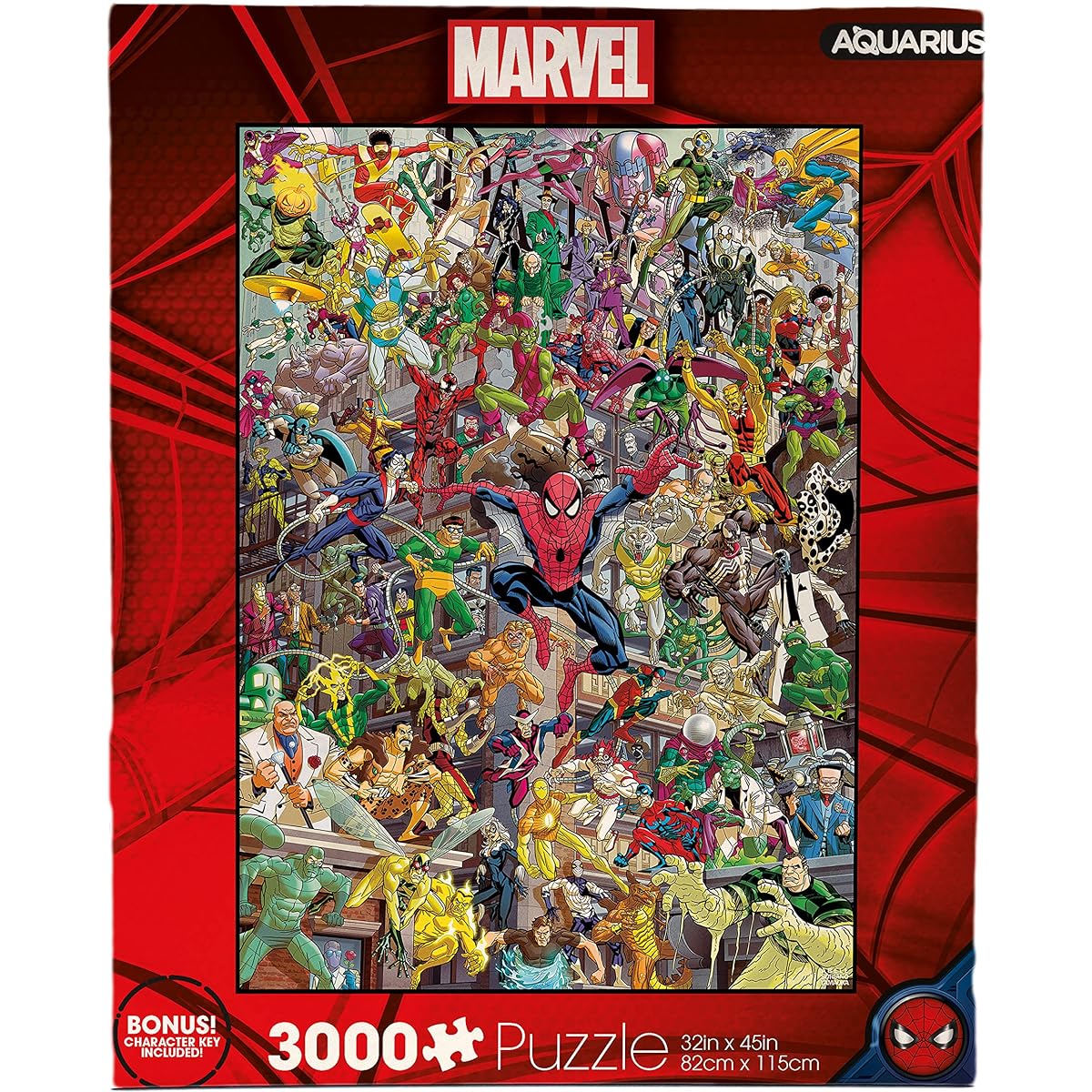 Marvel Spider-Man 3000 Piece Jigsaw Puzzle Villains [Parallel Import]