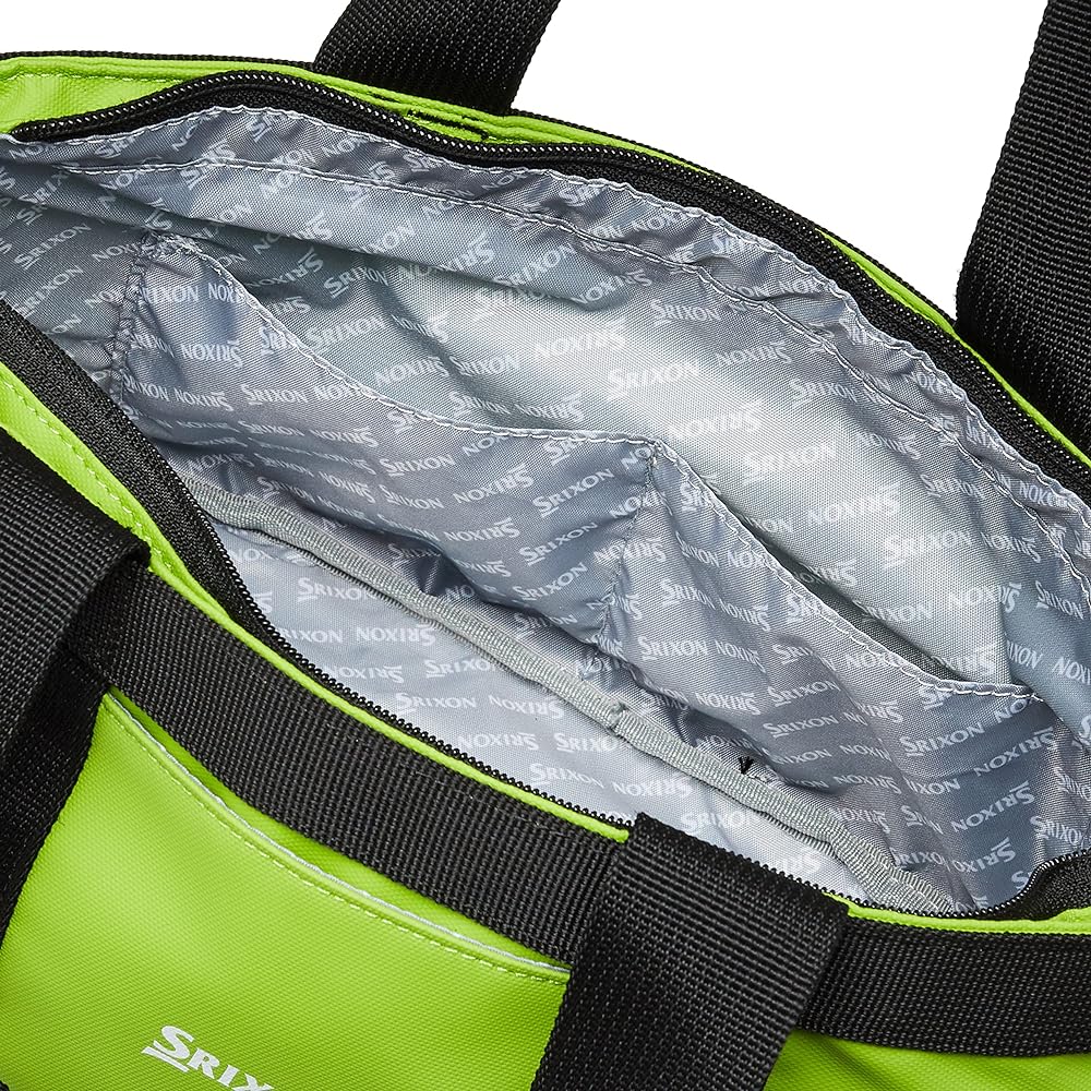 DUNLOP SRIXON Round Pouch/Round Tote Bag Black/Green/White Navy