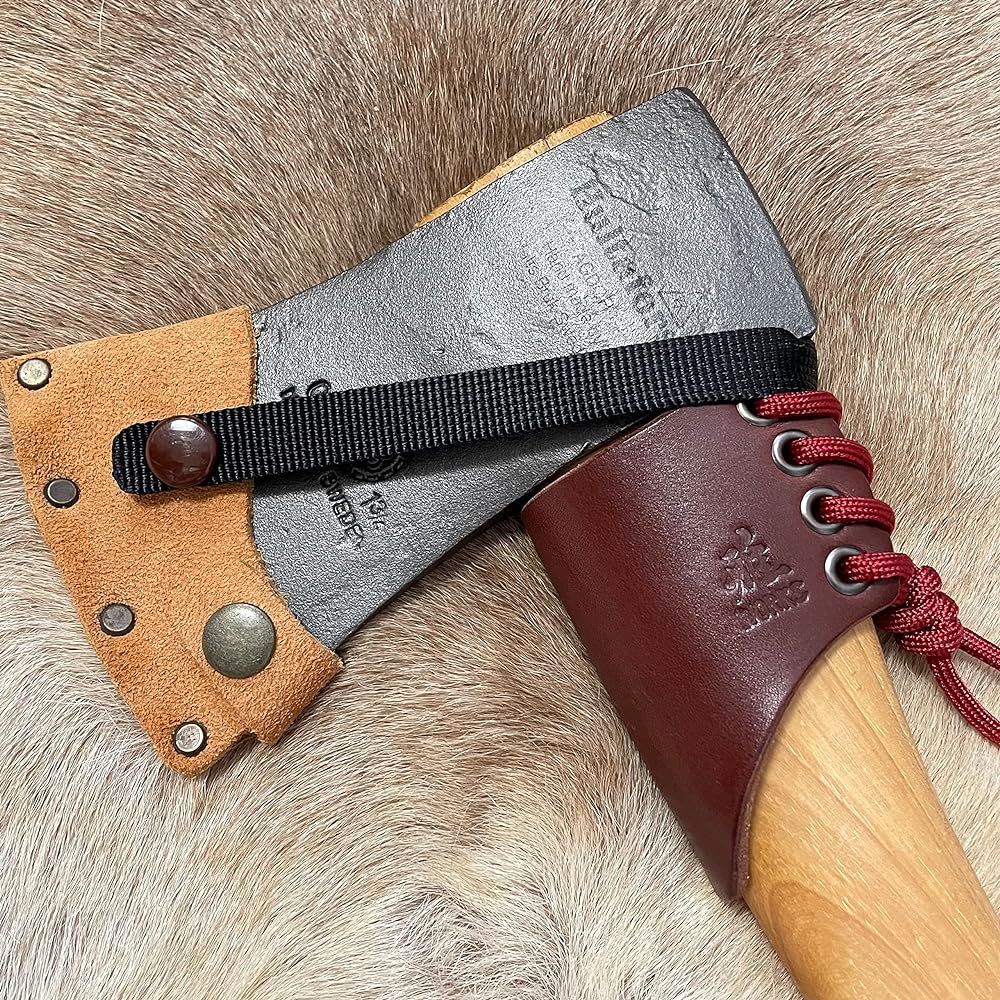 Hultahorse All Round Leather Neck Guard Ax Cover Neck Guard Leather Hultafors