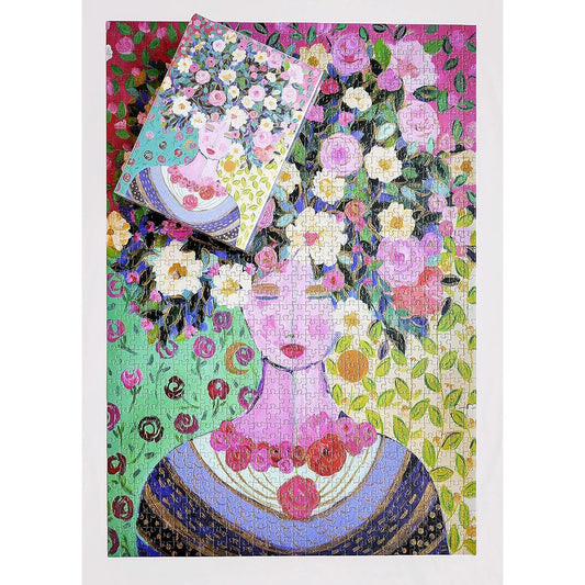 Anthea's Crown: Premium 1000 Piece Jigsaw Puzzle by Two Bird Press Carrie Schmitt
